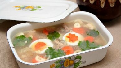 Студень из курицы