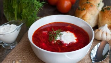 Борщ - тридцатиминутка