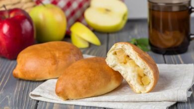 Пирожки с яблоками