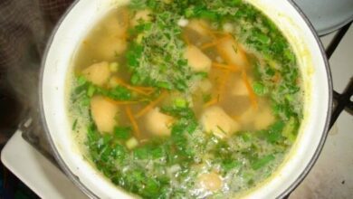 суп с уткой