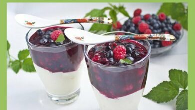 Десерт «Лесной привет»