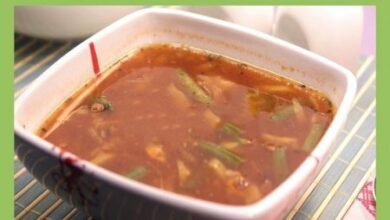 Суп с копчёной курицей