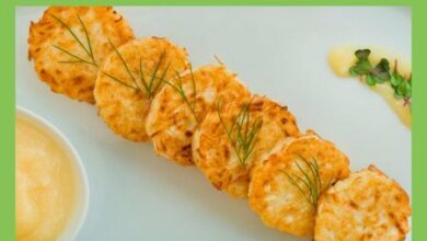 Оладьи из сельдерея