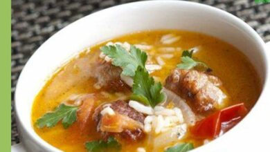 Суп из картофеля с чоризо