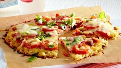 Пицца из грудки курицы