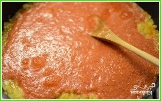 Говяжьи фрикадельки в томатном соусе - фото шаг 7