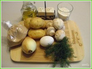 Картофельные зразы с грибами - фото шаг 1