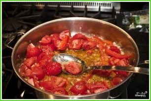 Паста с помидорами и чесноком - фото шаг 7