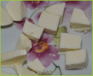 Салат с креветками и сыром - фото шаг 4
