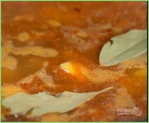 Хрустящий суп из картофеля с сухариками - фото шаг 7