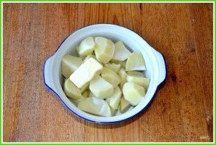 Картофельное пюре с гуляшом - фото шаг 7