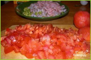 Салат из авокадо и креветок - фото шаг 3