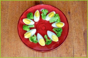 Салат из брокколи и огурцов - фото шаг 4