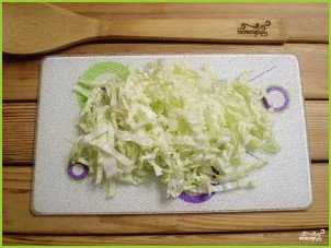 Салат из редиски дайкон - фото шаг 3