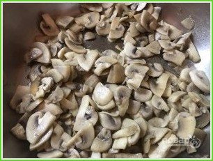 Тетрацини с грибами - фото шаг 2