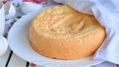 Бисквит на сгущенке