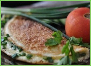Болгарский завтрак: брынза с яйцом - фото шаг 4