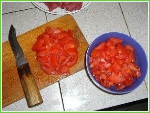 Гуляш из говядины с помидорами - фото шаг 6
