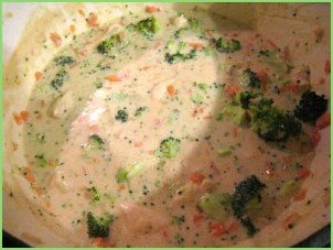 Суп-крем сырный с курицей - фото шаг 3