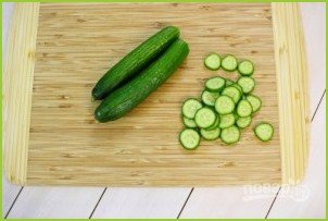 Легкий овощной салат - фото шаг 2