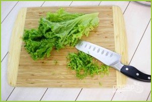 Легкий овощной салат - фото шаг 4