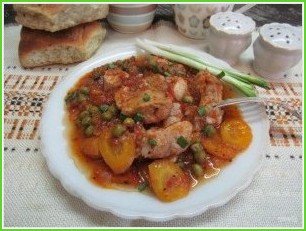 Мясо, тушеное в томатном соусе (Spеzzatino al pomodoro) - фото шаг 8