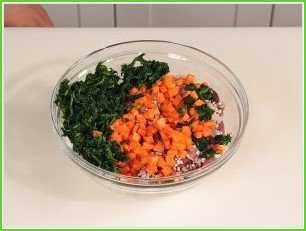 Рис с мясом и овощами на пару - фото шаг 3