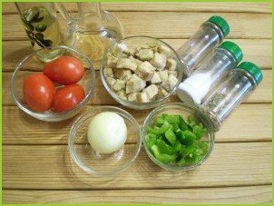 Салат из баклажанов и болгарского перца - фото шаг 1
