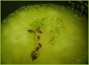 Суп с копченым сыром - фото шаг 6