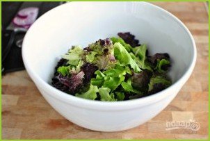 Легкий салат со сладким соусом - фото шаг 10