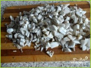 Салат с грибами вешенками - фото шаг 1