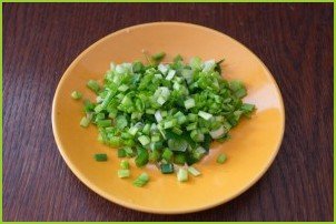 Салат с ветчиной и фасолью - фото шаг 2
