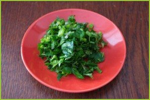 Салат с ветчиной и фасолью - фото шаг 3