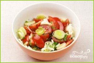 Салат из помидоров - фото шаг 5