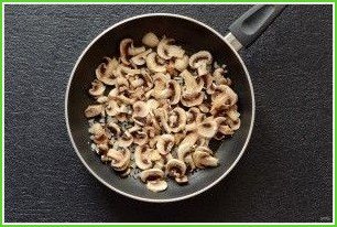 Паста с фасолью и грибами - фото шаг 3