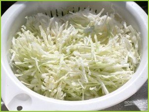 Салат с капустой - фото шаг 1
