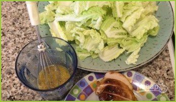 Салат с пекинской капусты - фото шаг 5