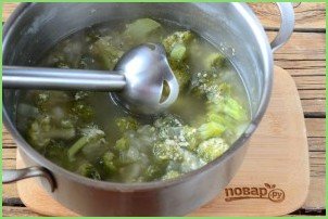 Крем-суп из брокколи для детей - фото шаг 5