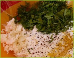 Легкий салат с зеленью - фото шаг 5