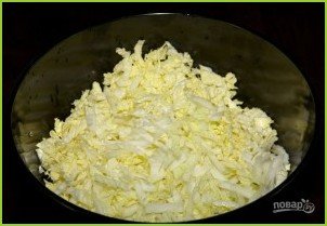 Салат с кукурузой и крабовыми палочками - фото шаг 1