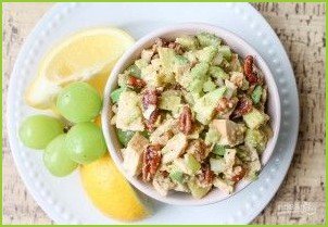 Салат с курицей и авокадо - фото шаг 4