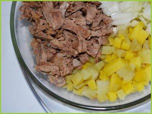 Салат с мясом говядины - фото шаг 4