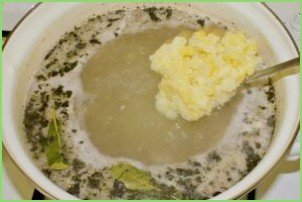 Суп-пюре с плавленым сыром - фото шаг 5