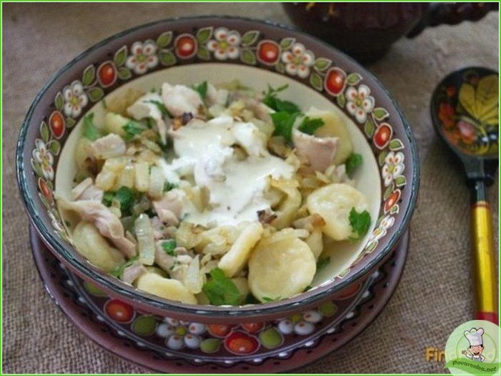 Галушки украинские рецепт с фото рецепт