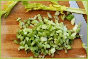 Салат из свежих яблок - фото шаг 3