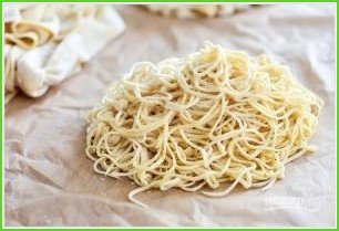 Домашние спагетти - фото шаг 6