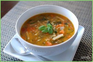 Минестроне (суп из овощей) - фото шаг 9