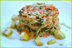 Салат из огурца и моркови - фото шаг 8