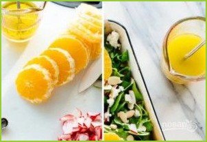 Салат с апельсином и рукколой - фото шаг 2