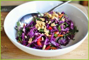 Азиатский салат из капусты - фото шаг 7